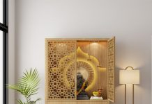 Mandir Design for Flats: Creating a Spiritual Oasis in Compact Urban Homes mandir design for flat